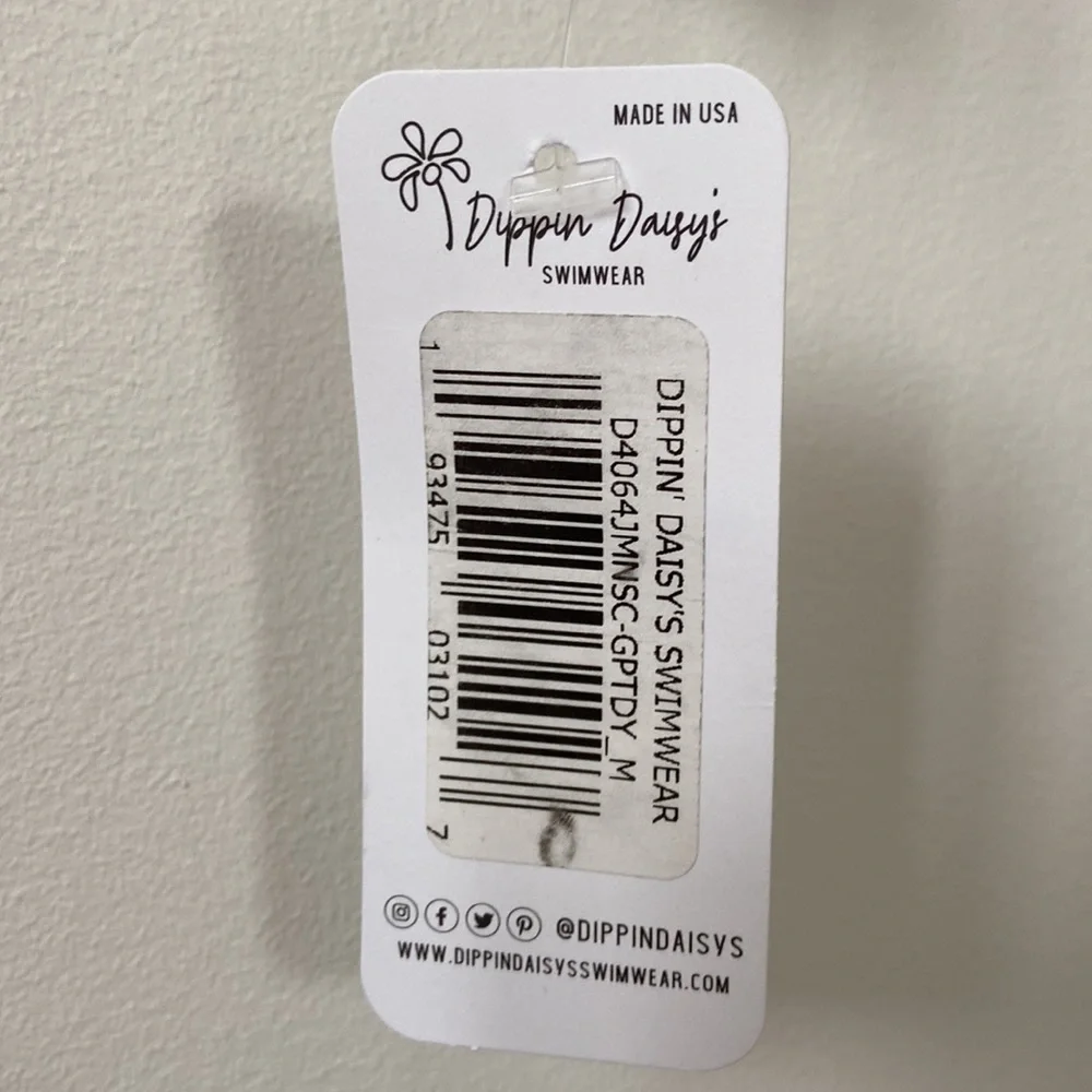 NWT Dippin’ Daisy’s triangle swim top - Picture 2 of 3